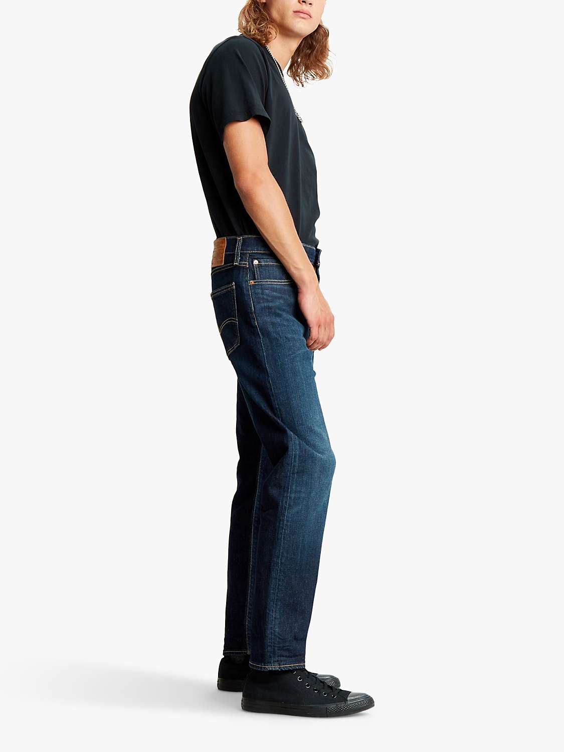 Levi's Big & Tall 502 Tapered Jeans, Biologia at John Lewis & Partners