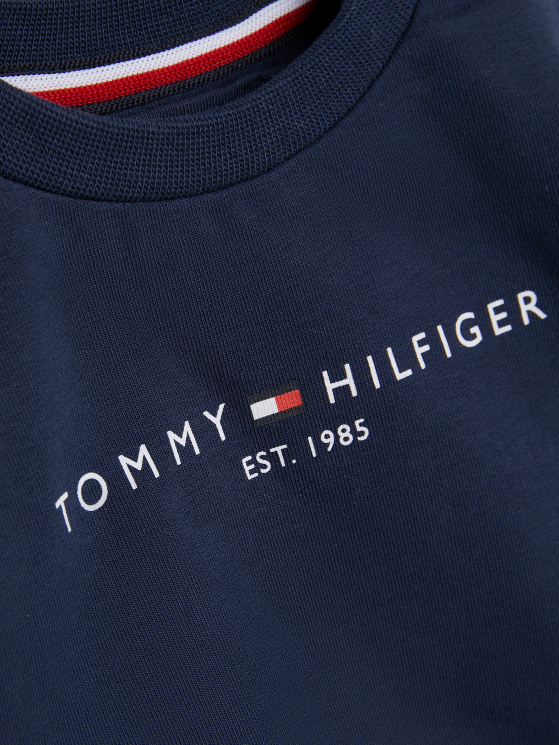 Tommy Hilfiger Baby Essential Logo Crew Neck Sweatshirt and Joggers Set ...