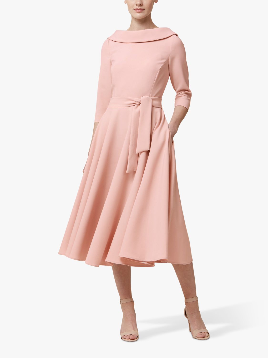 Helen McAlinden Marilyn Dress, Light Pink at John Lewis & Partners