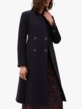 Phase Eight Evie-Rose Wool Blend Coat, Navy