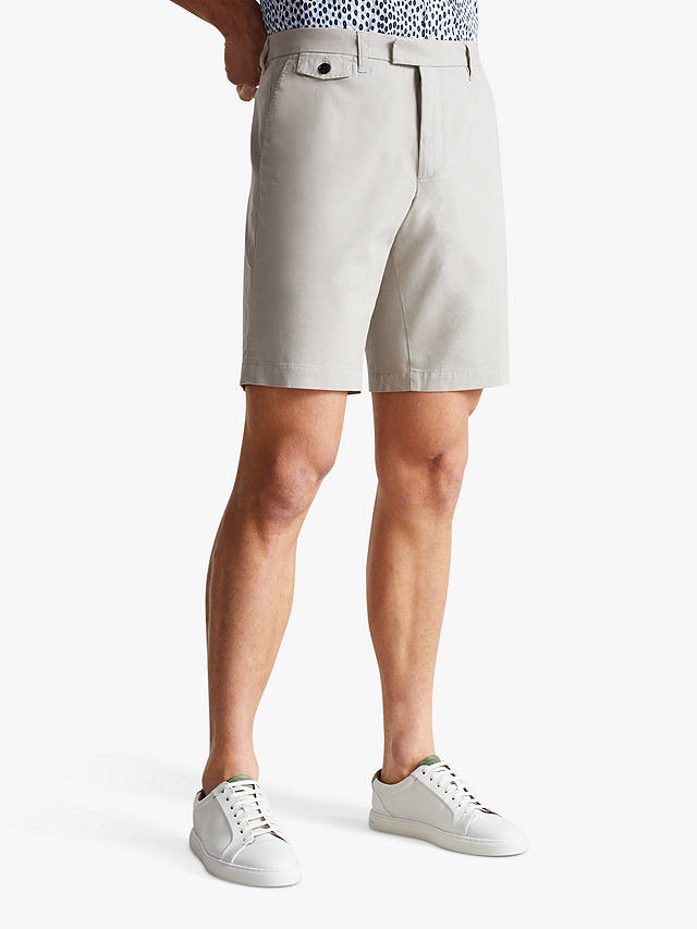 Ted Baker Ashfrd Chino Shorts, Light Grey