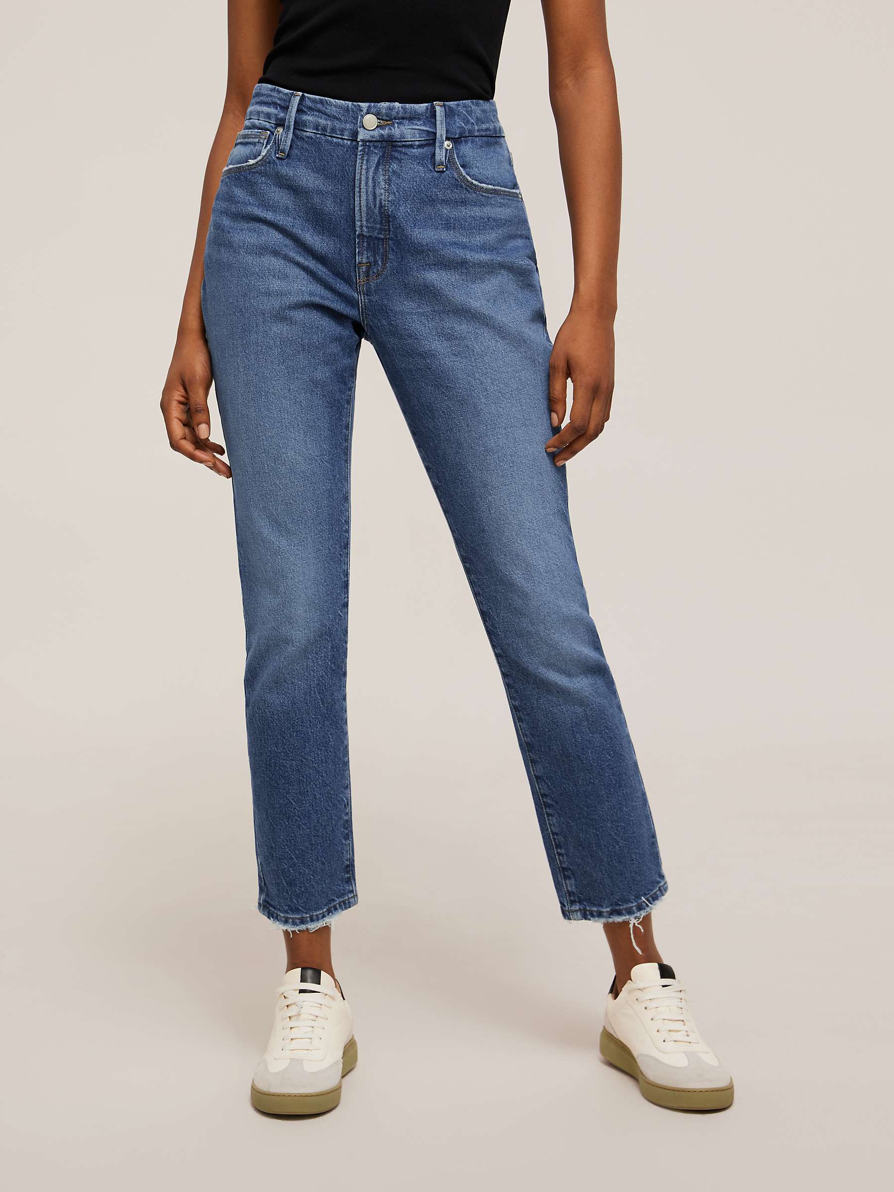Buy Good American Classic Jeans, Blue Online at johnlewis.com