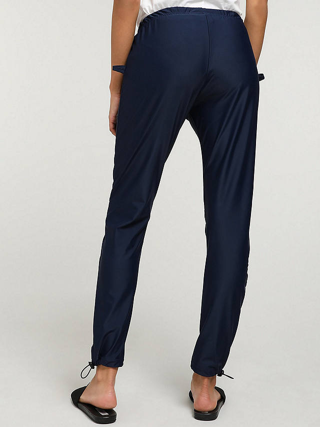Aab Modest Swimwear Toggle Detail Trousers, Navy