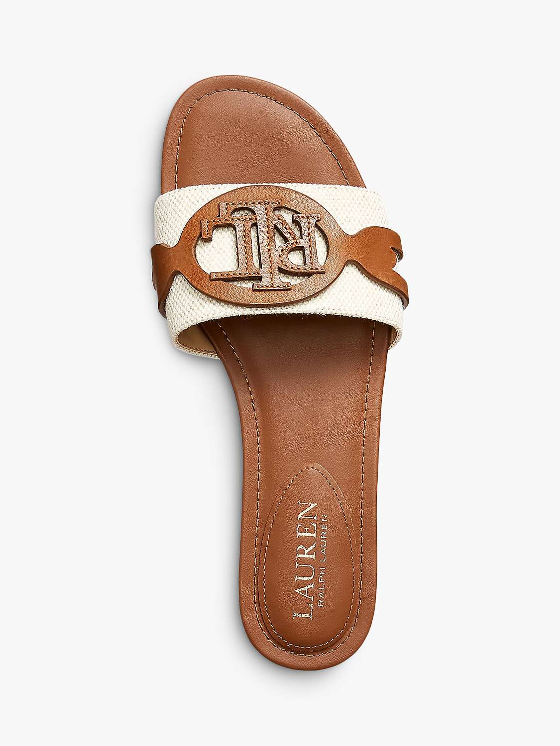 Buy Lauren Ralph Lauren Allegra Slider Sandals Online at johnlewis.com