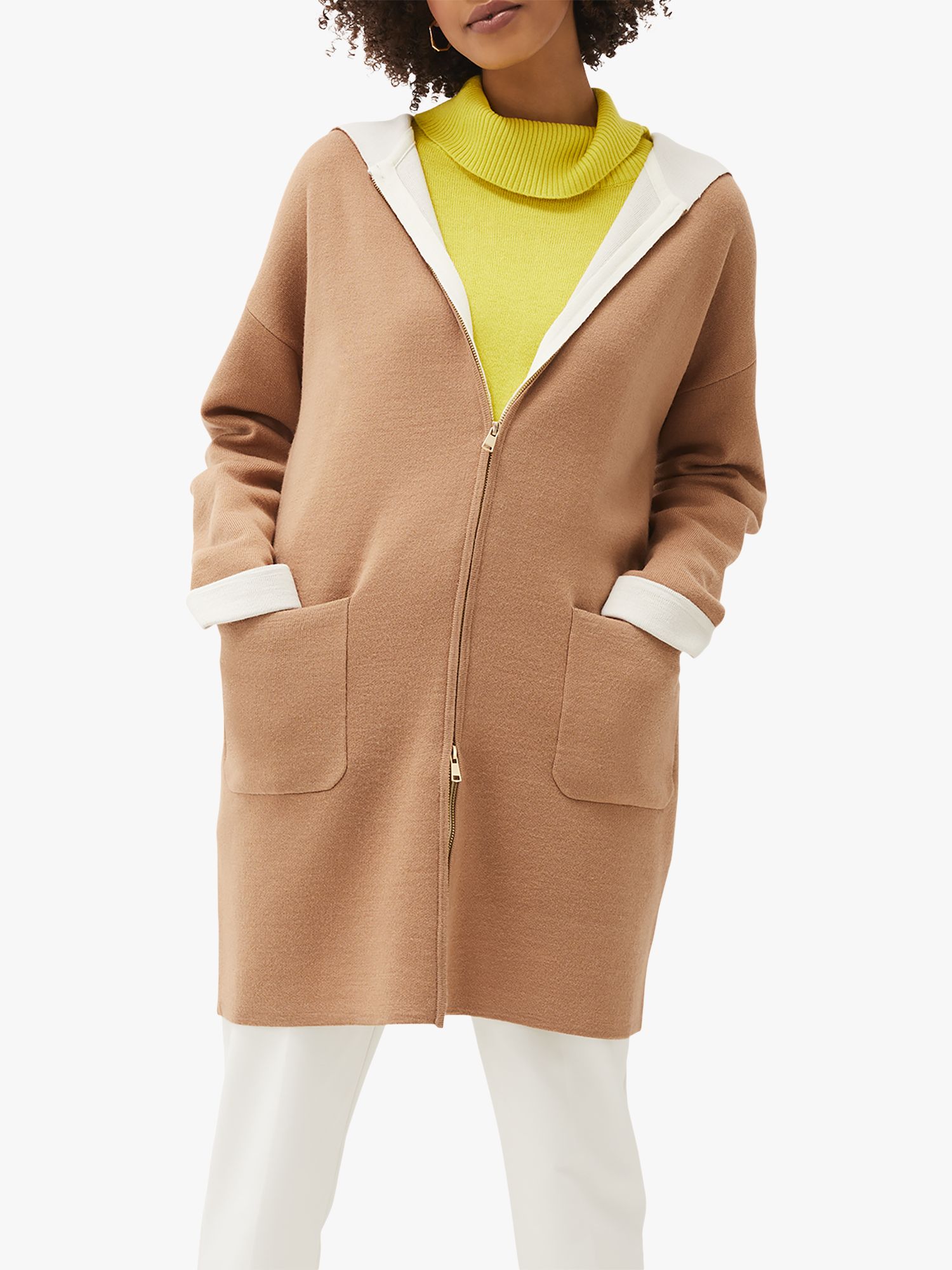 Camel, Double Faced Wool Jacket