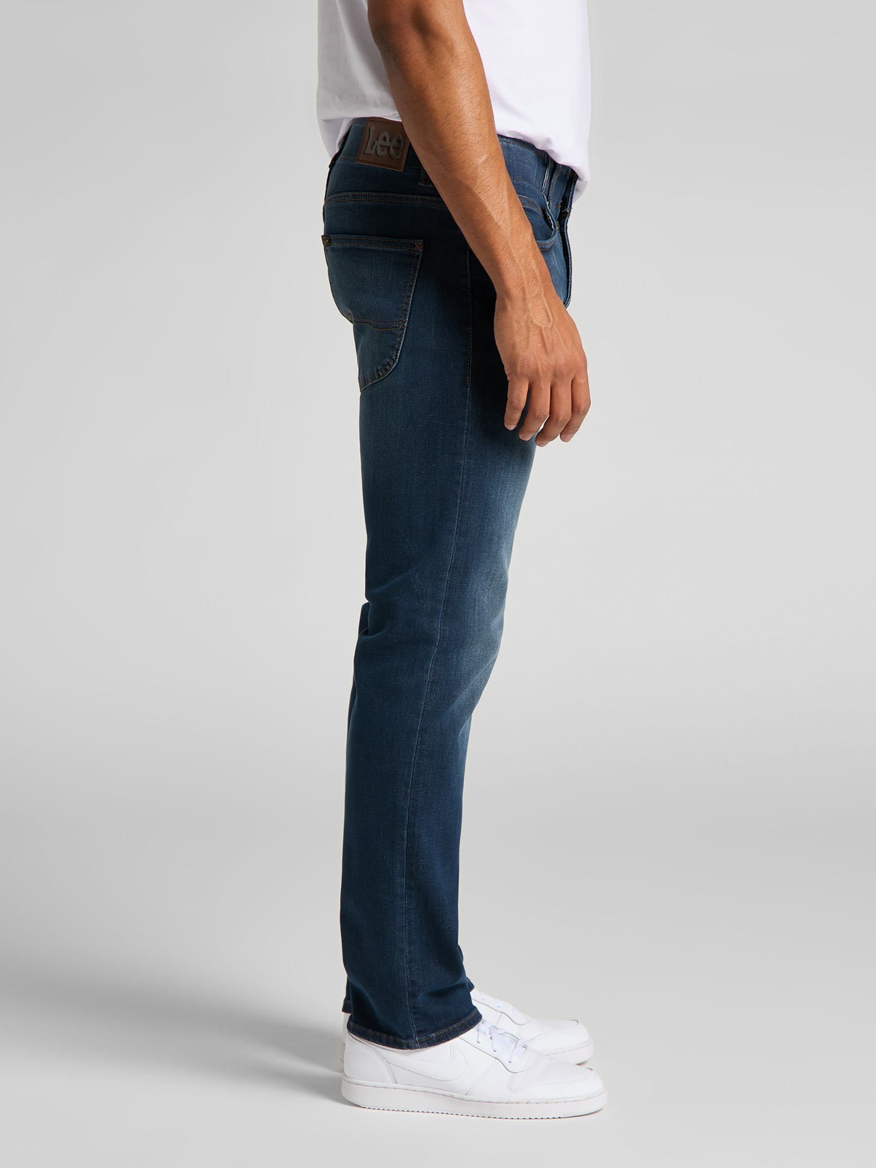 Lee Aristocrat Slim Fit Denim Jeans, Blue at John Lewis & Partners