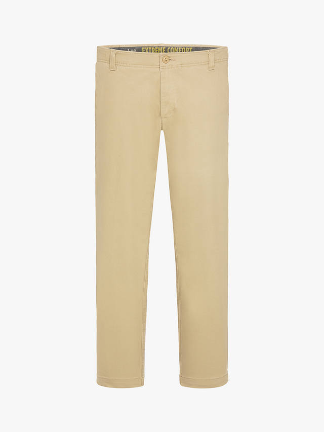 Lee Cotton Blend Chinos, Taupe at John Lewis & Partners