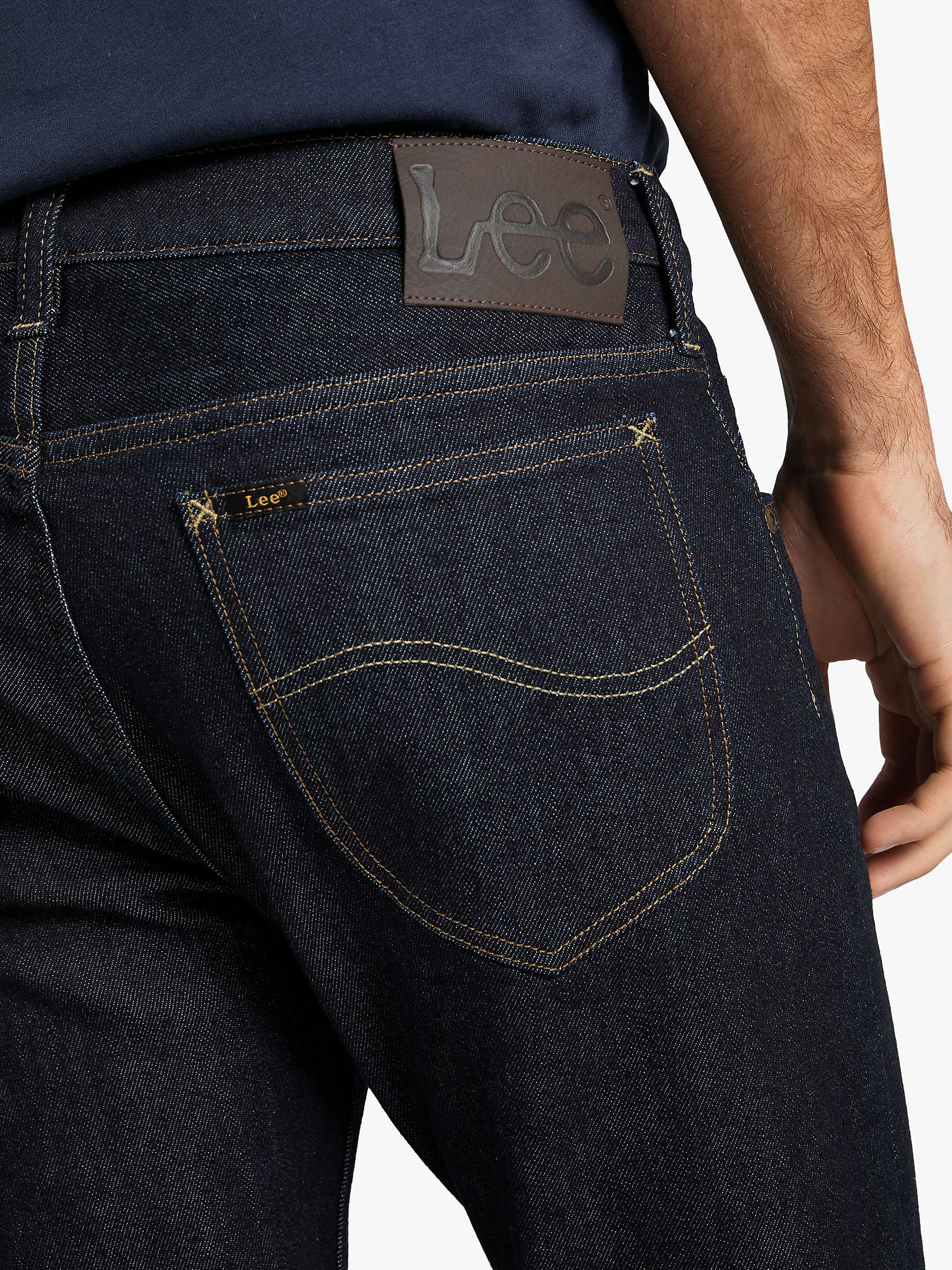 Buy Lee Rider Slim Fit Denim Jeans, Blue Online at johnlewis.com