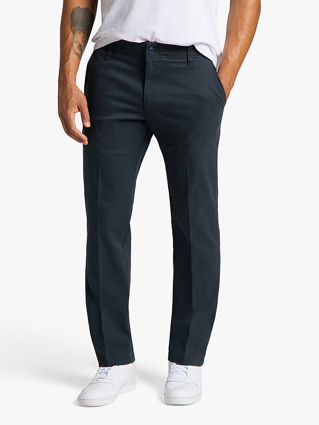 Lee Cotton Blend Chinos, Navy