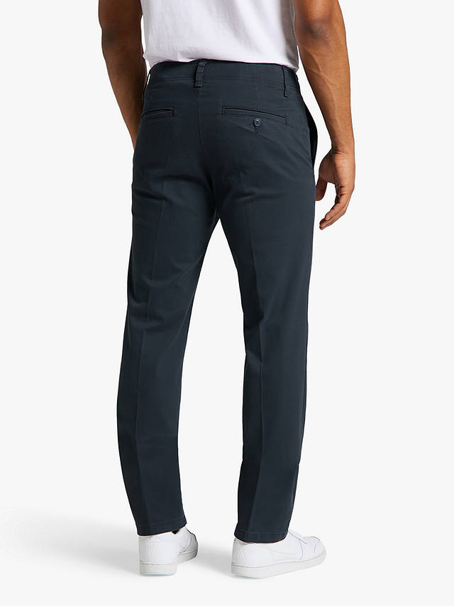 Lee Cotton Blend Chinos, Navy