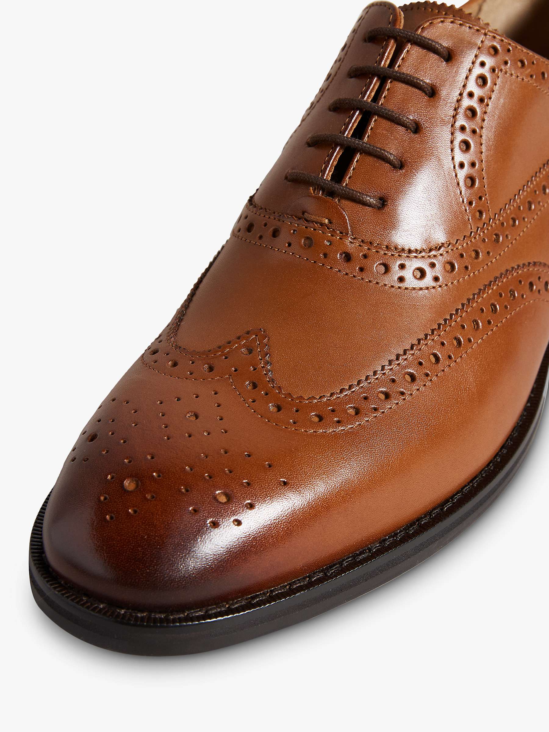 Buy Ted Baker Amaiss Leather Brogues Online at johnlewis.com