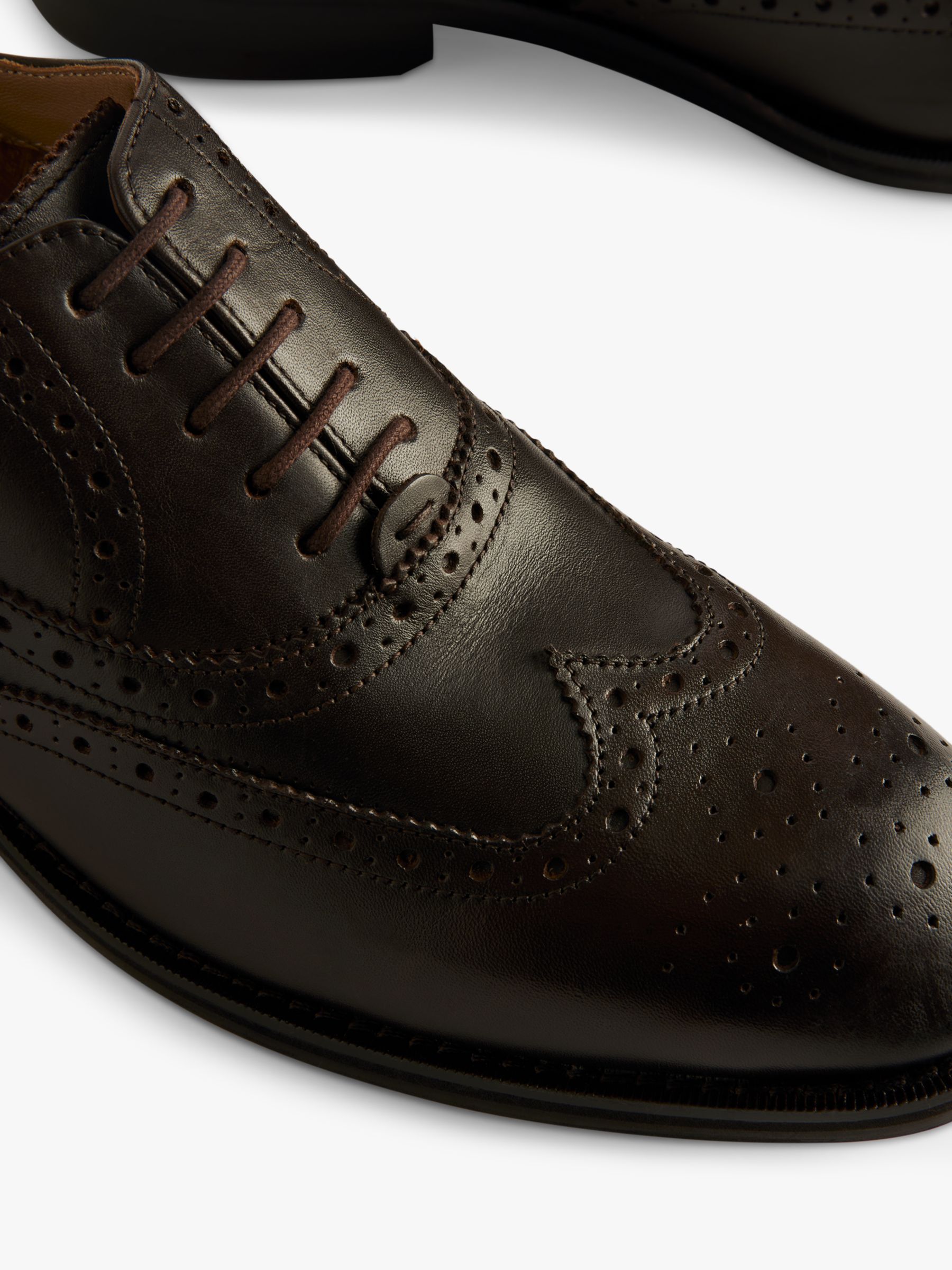 Buy Ted Baker Arnie Leather Oxford Brogues Online at johnlewis.com