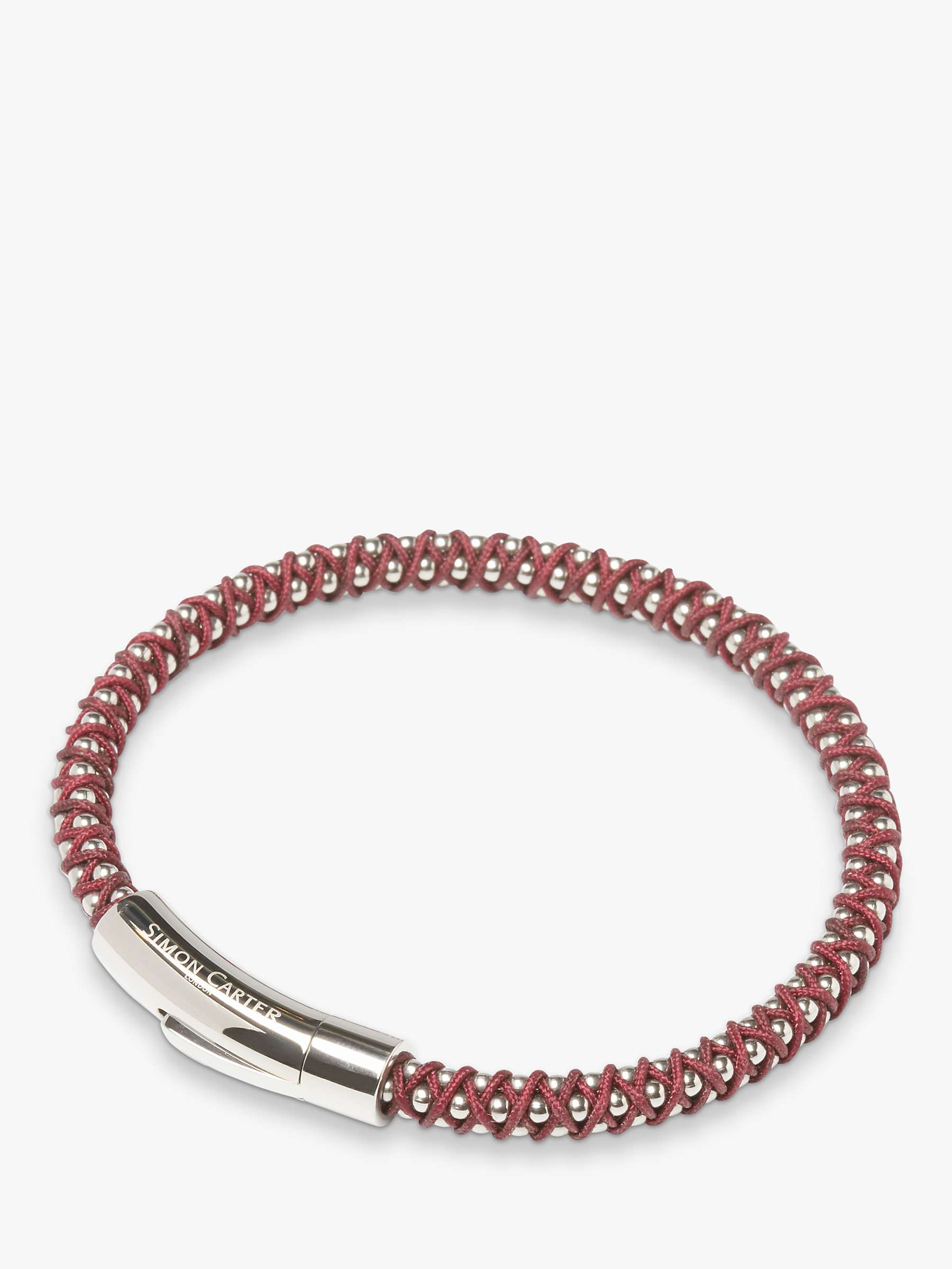 Buy Simon Carter Falmouth Cord Bracelet Online at johnlewis.com