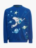 adidas Kids' Disney Toy Story Buzz Lightyear Sweatshirt, Blue