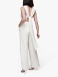 Whistles Thelma Wedding Jumpsuit, Ivory