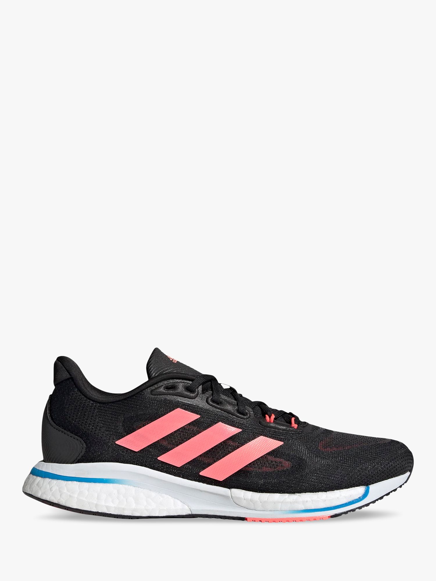 adidas Supernova+ Women's Running Shoes Core Black/Acid Red/Turbo 7.5 female Upper: synthetic textile, Sole: rubber