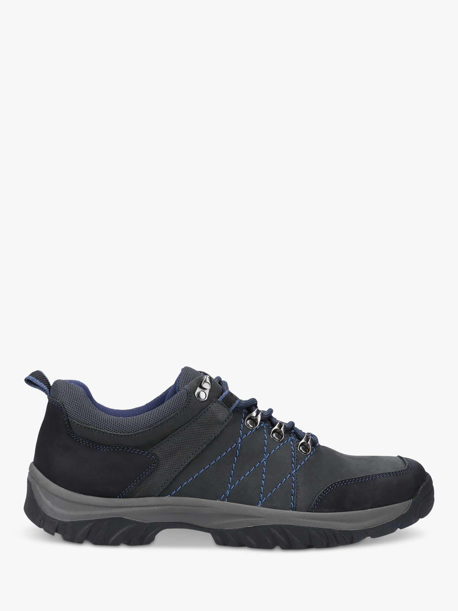 Cotswold Toddington Nubuck Lace Up Trainers, Navy at John Lewis & Partners