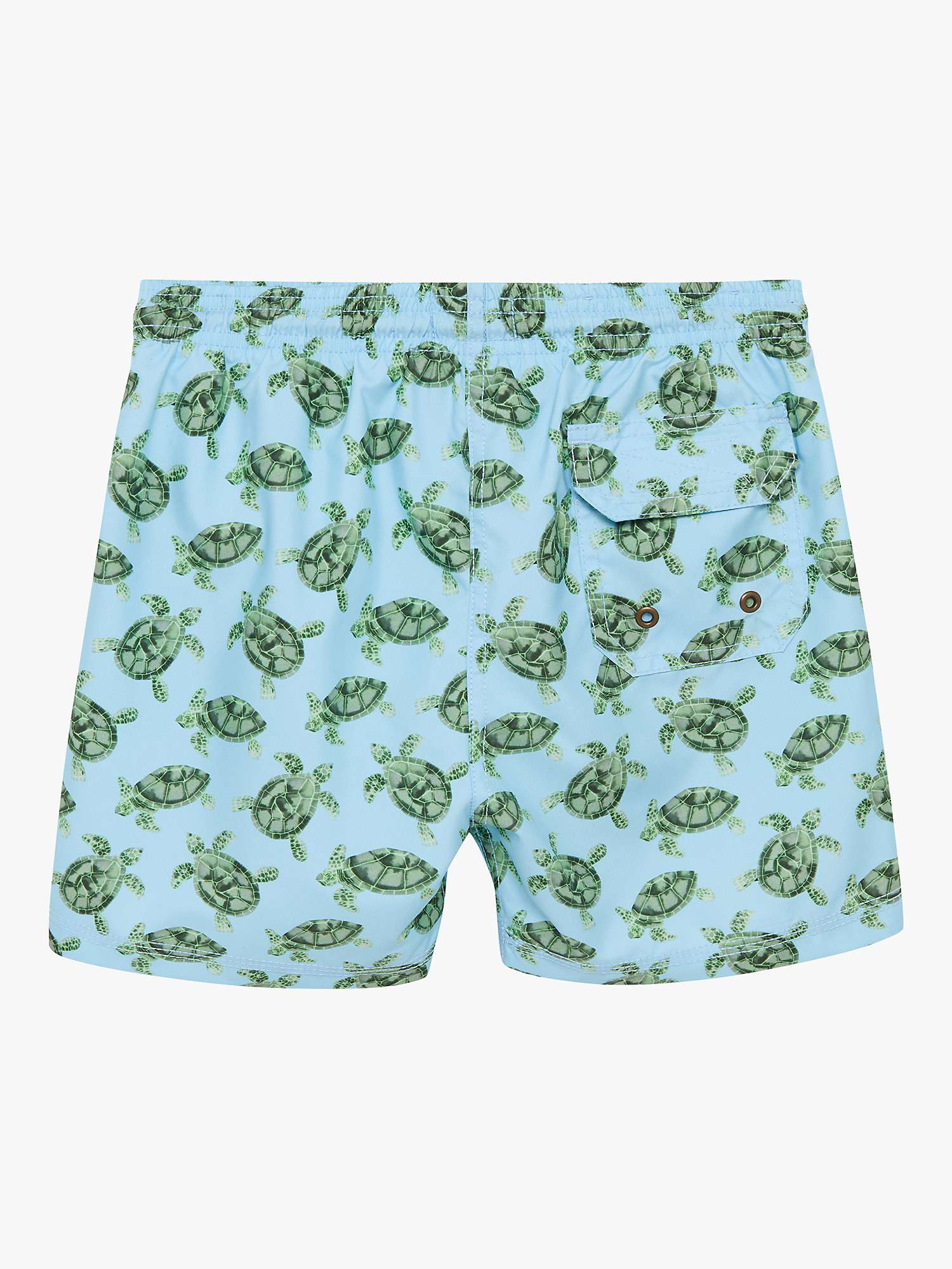 Buy Trotters Kids' Turtle Swim Shorts, Blue Online at johnlewis.com