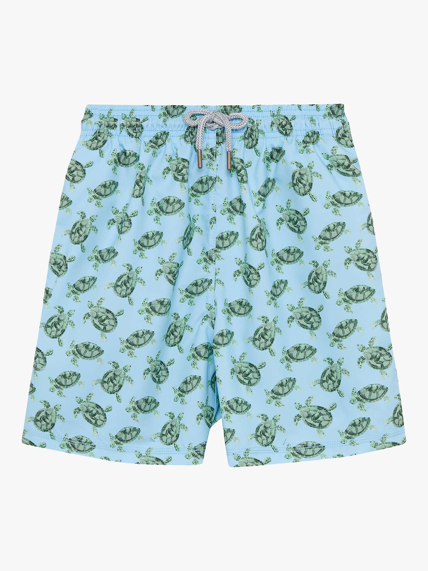 Buy Trotters Turtle Swim Shorts, Blue/Turtle Online at johnlewis.com