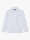 Trotters Kids' Thomas Brown Cotton Shirt