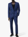 HUGO by Hugo Boss Henry/Getlin Virgin Wool Blend Slim Fit Suit, Turquoise/Aqua