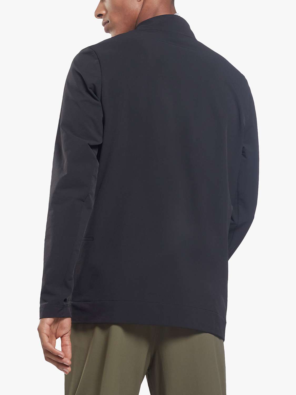 Buy Reebok Performance Woven Quarter Zip Sweatshirt Online at johnlewis.com