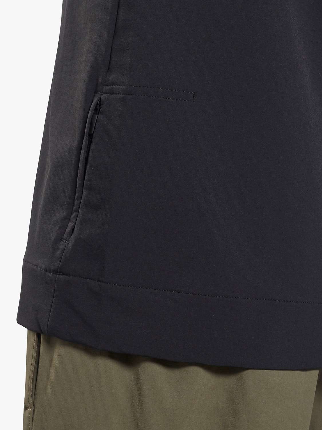Buy Reebok Performance Woven Quarter Zip Sweatshirt Online at johnlewis.com