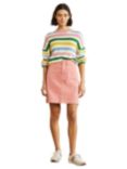 Boden Patch Pocket Chino Skirt, Pink