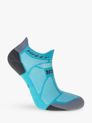 Hilly Marathon Fresh Ankle Running Socks, Blue