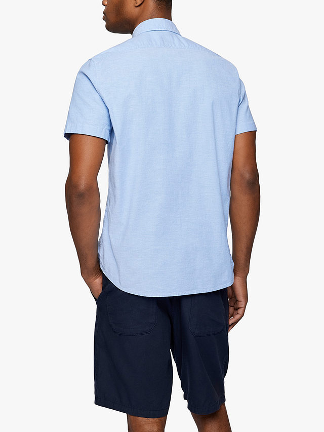 BOSS Rash Short Sleeve Shirt, Open Blue, XL