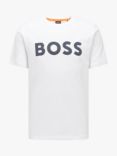 BOSS Thinking Short Sleeve Logo Cotton T-Shirt