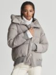 Reiss Honor Quilted Jacket, Mink