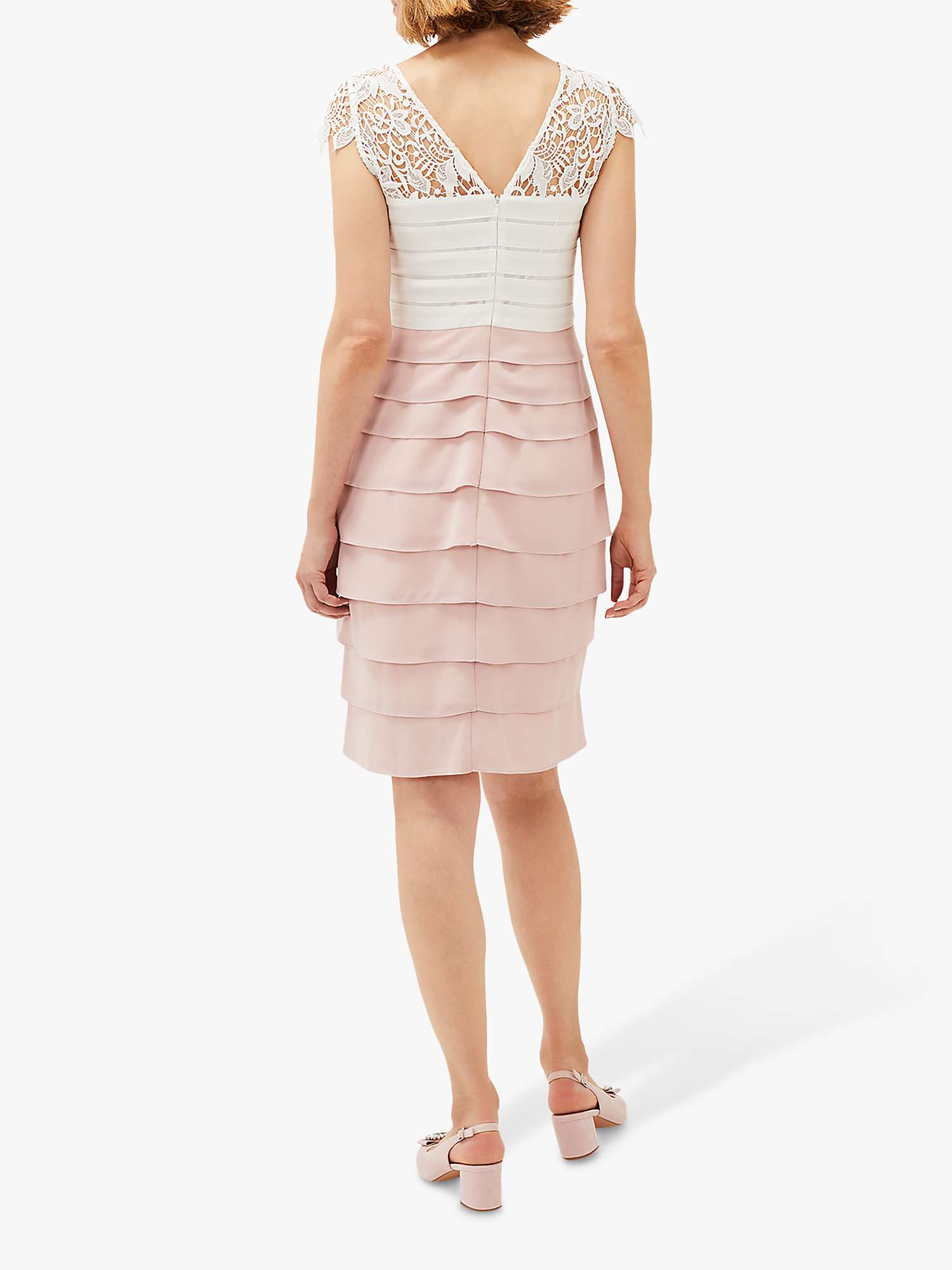 Buy Phase Eight Faith Contrast Lace Dress Online at johnlewis.com