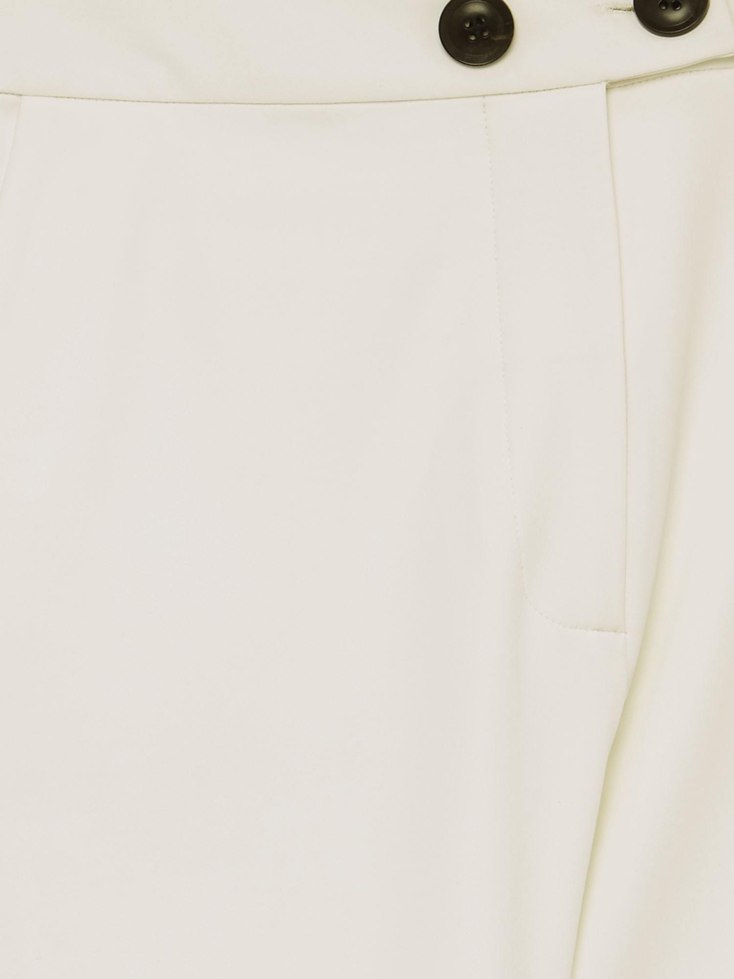 Phase Eight Solange Wide Leg Suit Trousers, Ivory at John Lewis & Partners