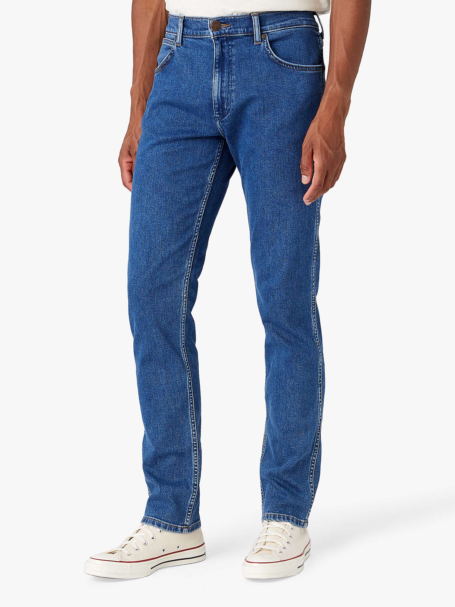 Wrangler Greensboro Slim Fit Jeans, The Stone Ride at John Lewis & Partners