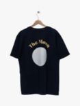 La Paz The Moon Print Organic Cotton T-Shirt, Navy