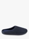 totes Isotoner Textured Cord Stitched Mule Slippers