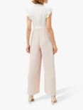 Phase Eight Nih Lace Bodice Wide Leg Jumpsuit, Ivory/Cameo