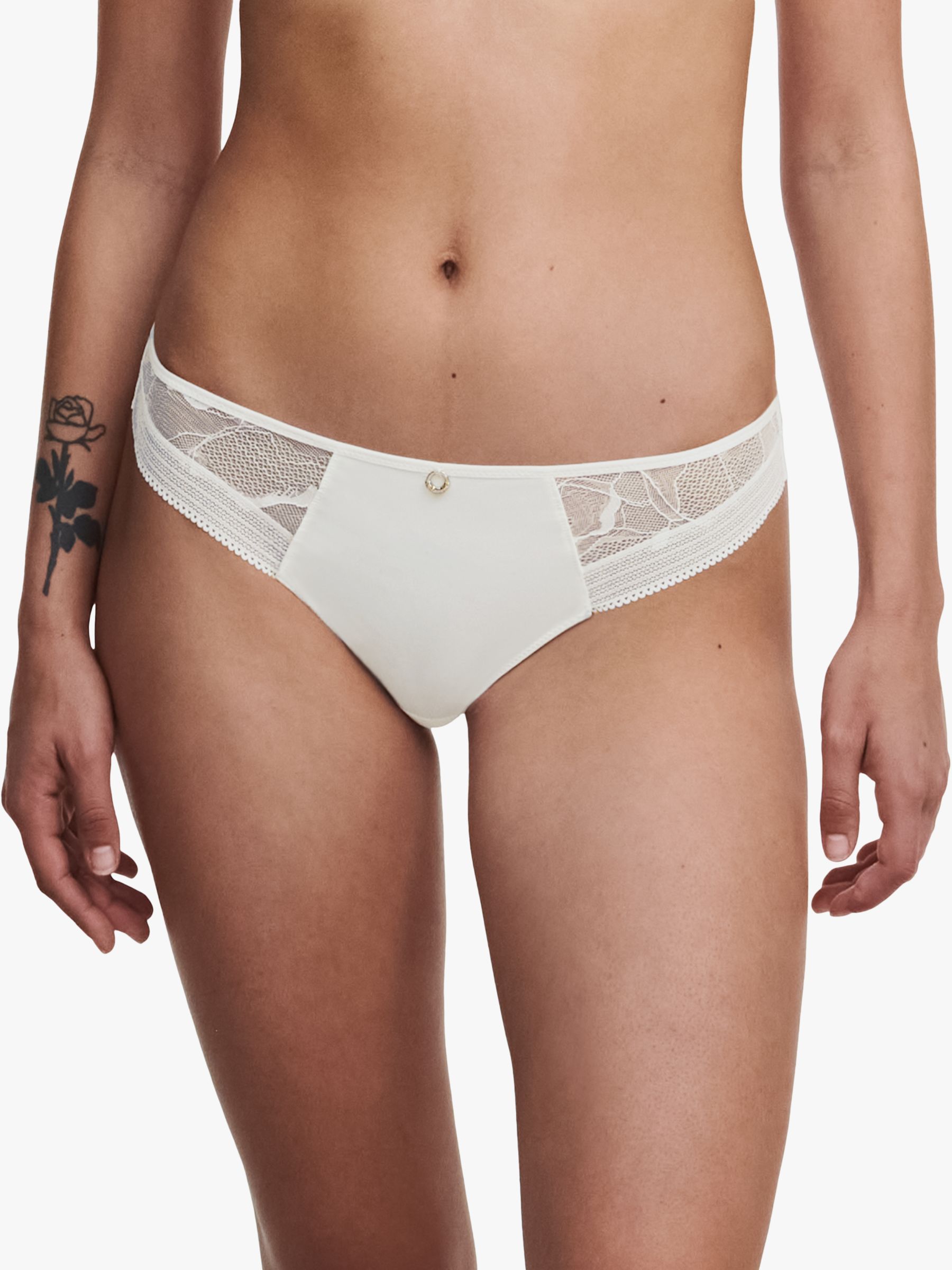 Buy Chantelle True Lace Tanga Knickers Online at johnlewis.com