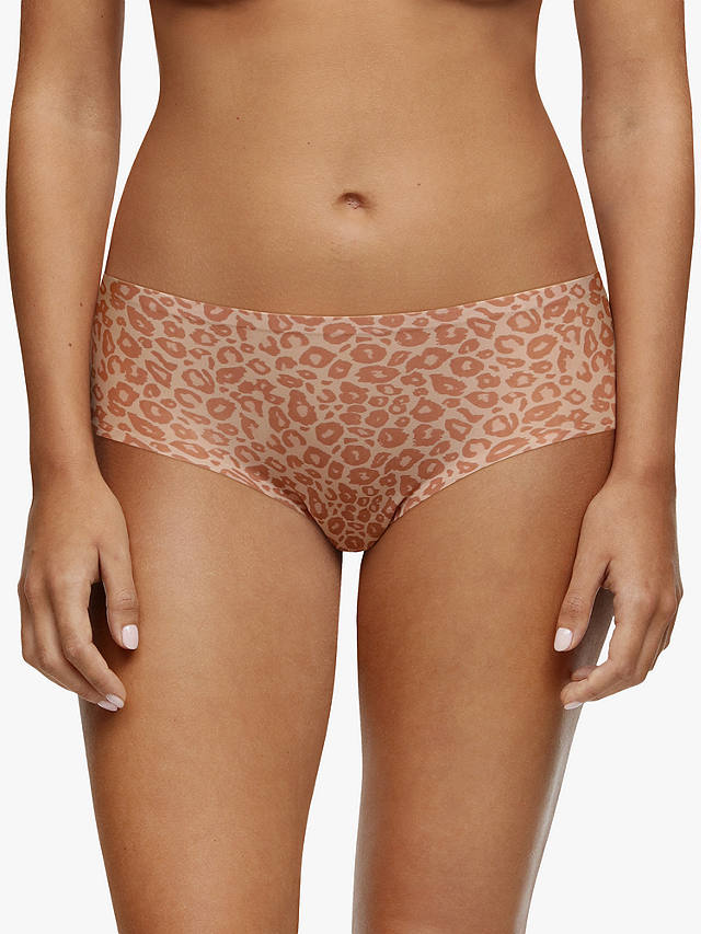 Chantelle Soft Stretch Hipster Knickers, Leopard Neutral