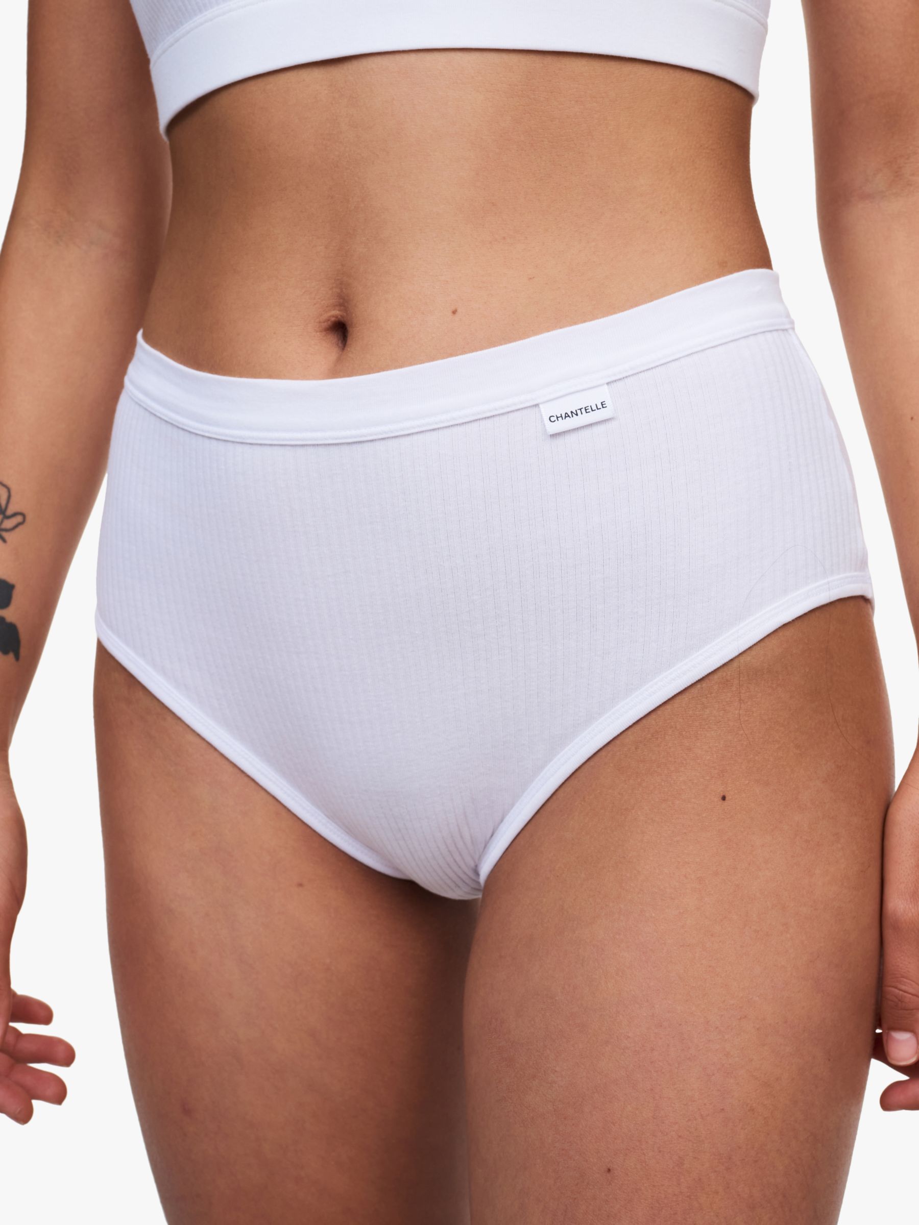 New Jockey Women's size 7 Underwear Elance Cotton Briefs Cut 3 Pack Coral  Tropic