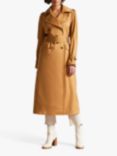 Ted Baker Maaeve Double Faced Lightweight Trench Coat, Light Brown