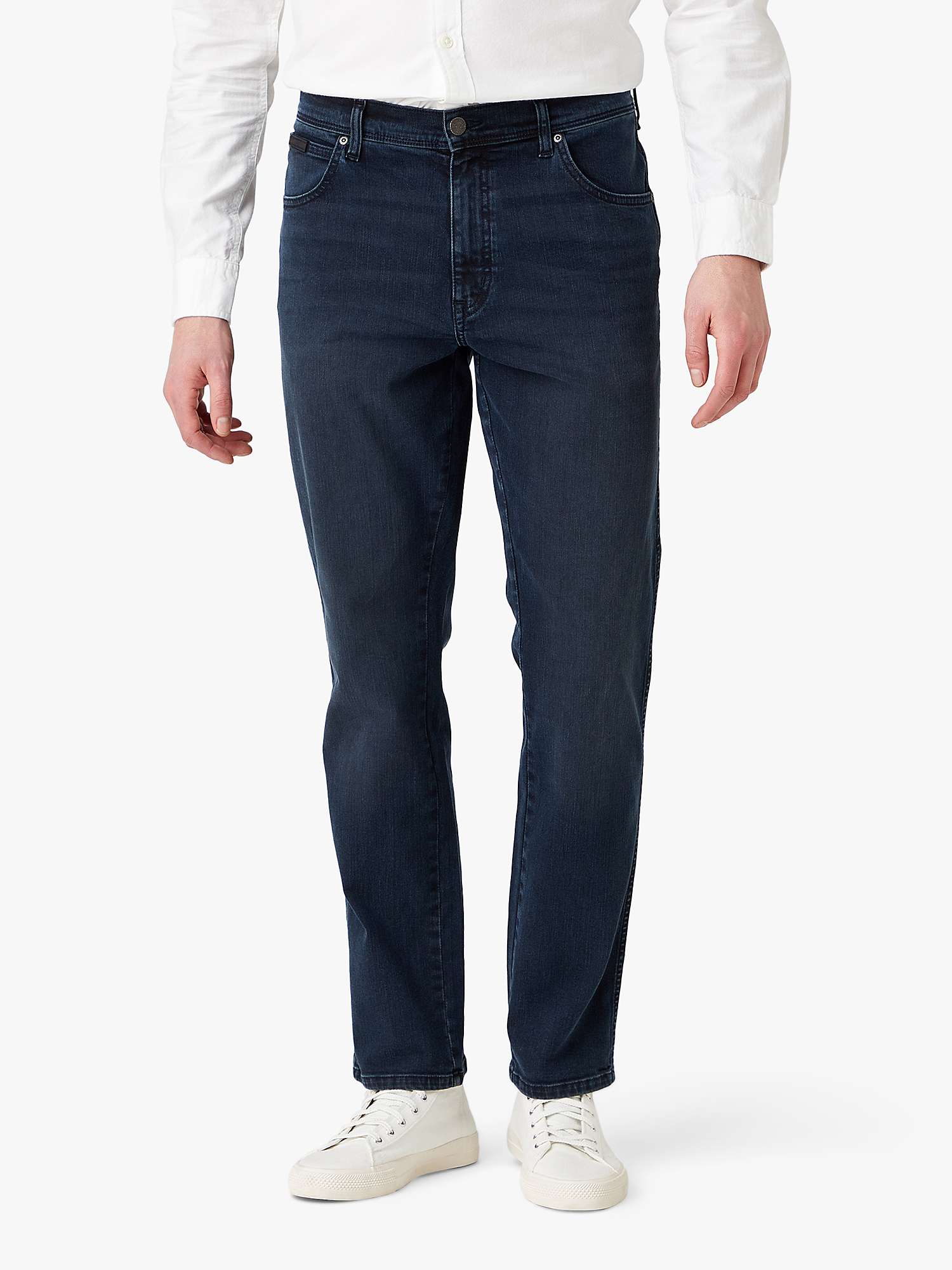 Buy Wrangler Texas Slim Fit Jeans, Blue Online at johnlewis.com
