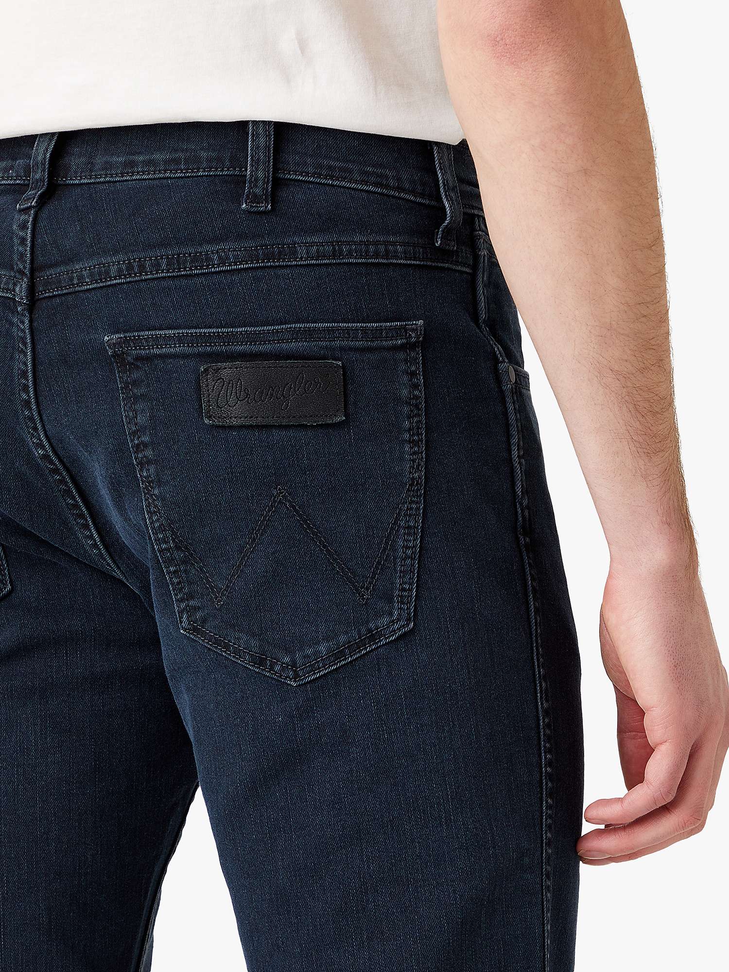 Buy Wrangler Greensboro Slim Fit Denim Jeans, Blue Online at johnlewis.com