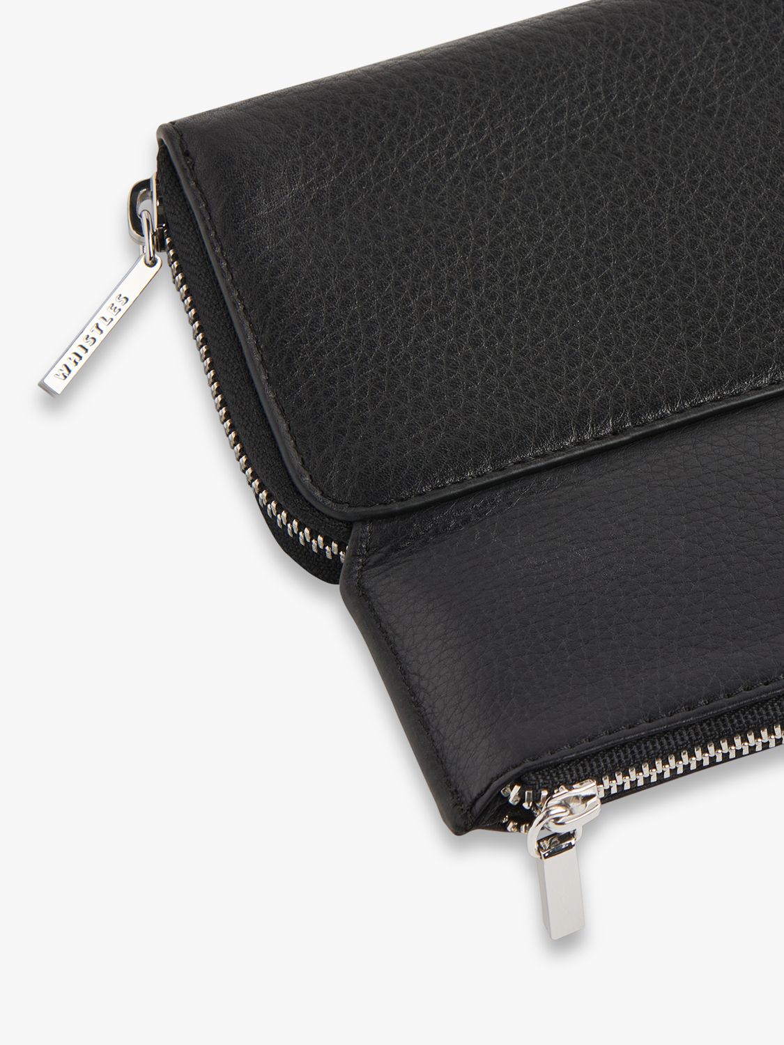 Buy Whistles Bibi Zip Around Leather Purse Online at johnlewis.com