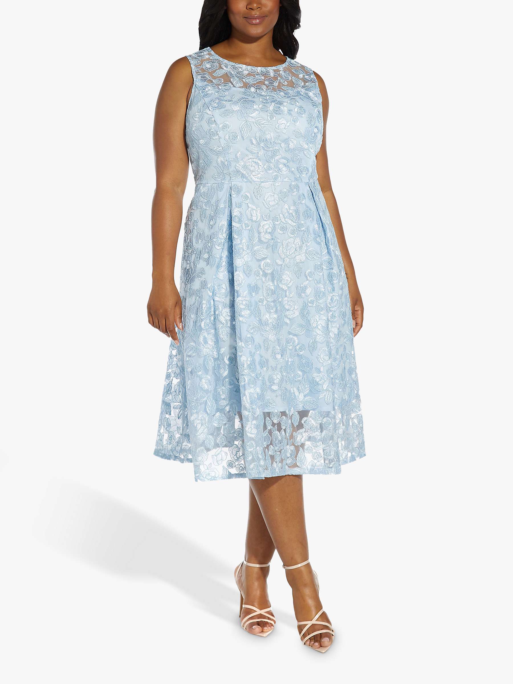 Adrianna Papell Plus Size Embroidered ...