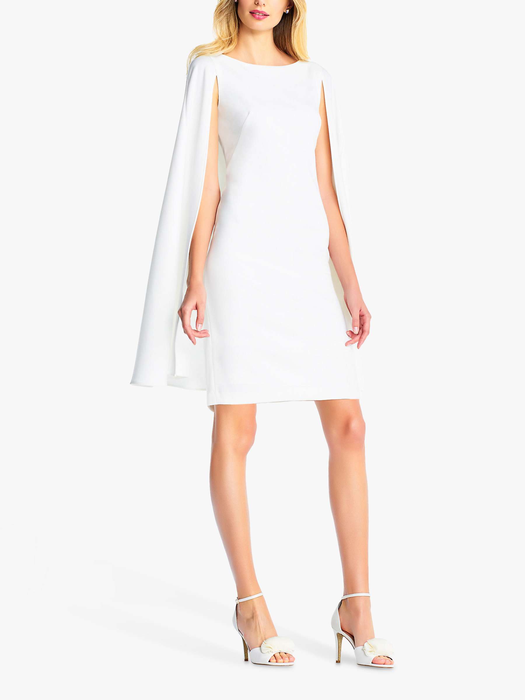 Buy Adrianna Papell Cape Cocktail Dress Online at johnlewis.com