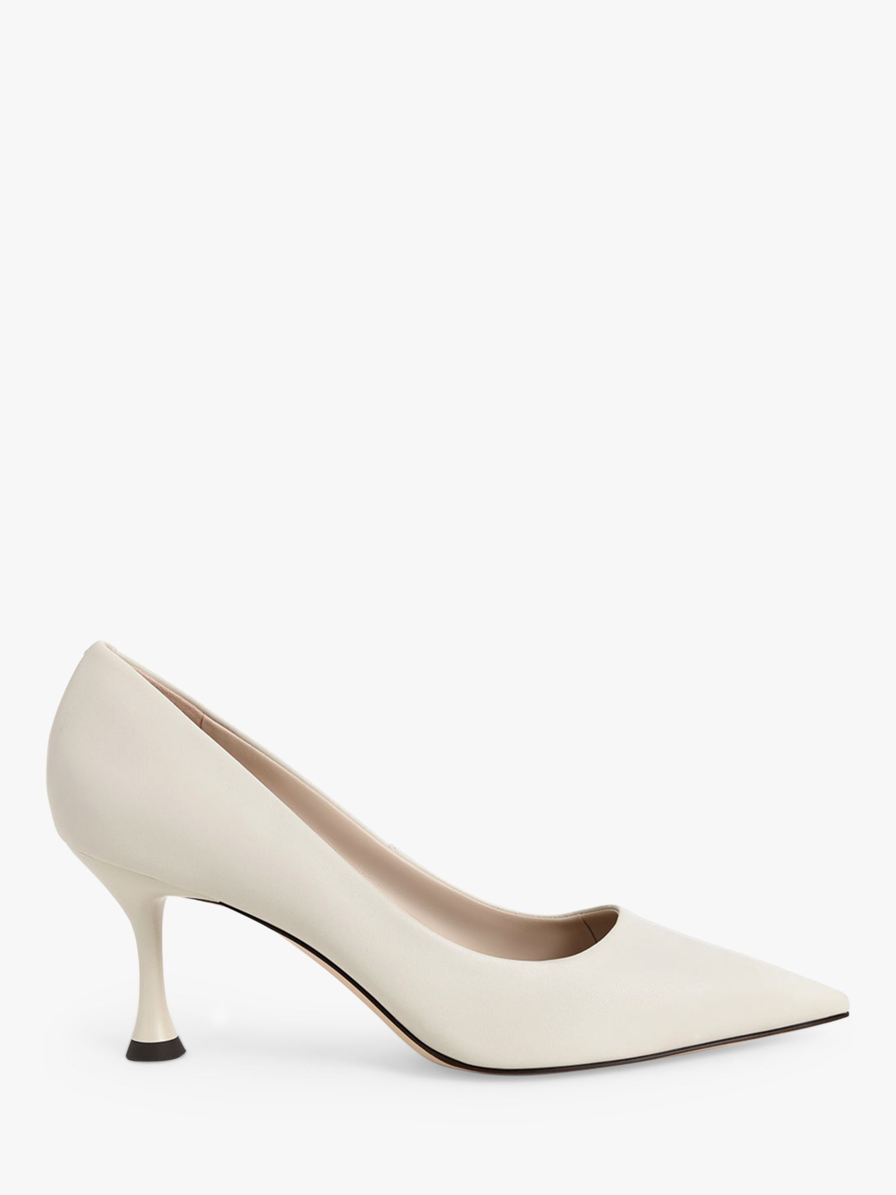 CHARLES & KEITH Spool Heel Court Shoes, Black at John Lewis & Partners