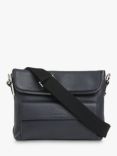 Whistles Vida Leather Cross Body Bag, Navy