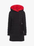 French Connection Iolani Padded Coat, Black